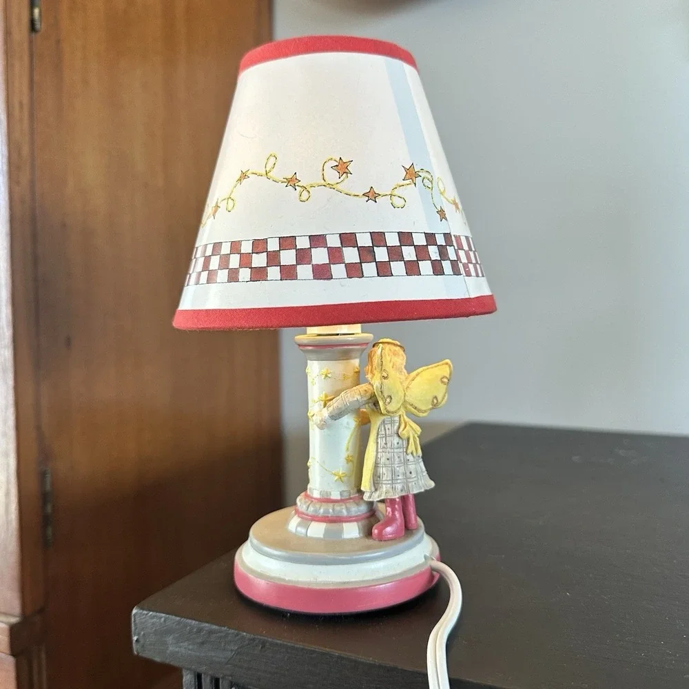 VTG Mini Guardian Angel Lamp Jan Shade Lynch 7